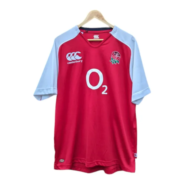 England Rugby Union Shirt 2012-2013 Canterbury Men's 2XL Jersey