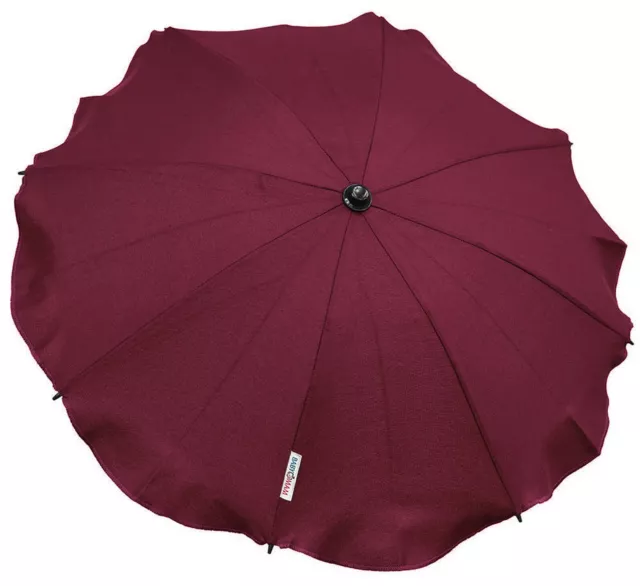 Universal Baby Umbrella Waterproof Fit Cosatto Wow Xl PRAM/STROLLER Claret