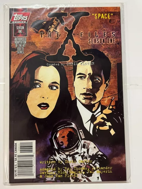 THE X-FILES, SEASON ONE (1998) "Space" Topps Comics  | Combined Shipping B&B