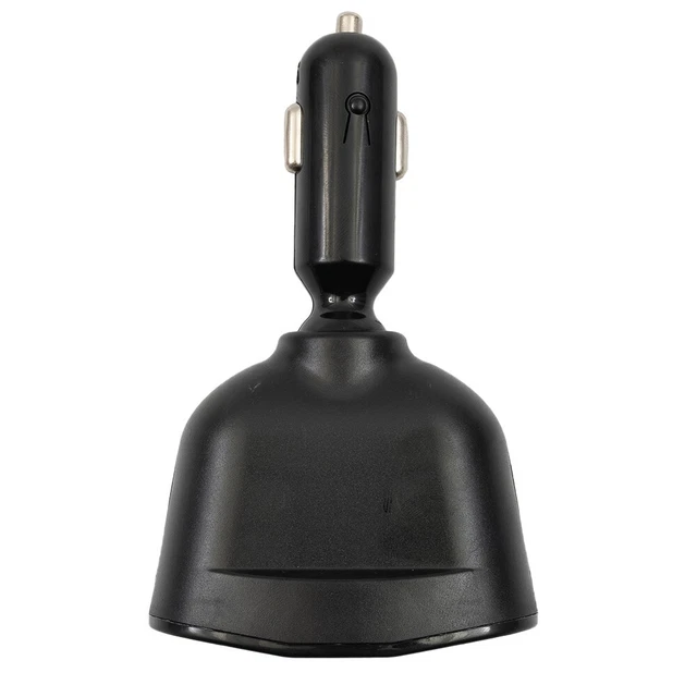 12/24V Car Charger Dual USB Power Adapter QC3.0 Car Cigar Lighter Socket