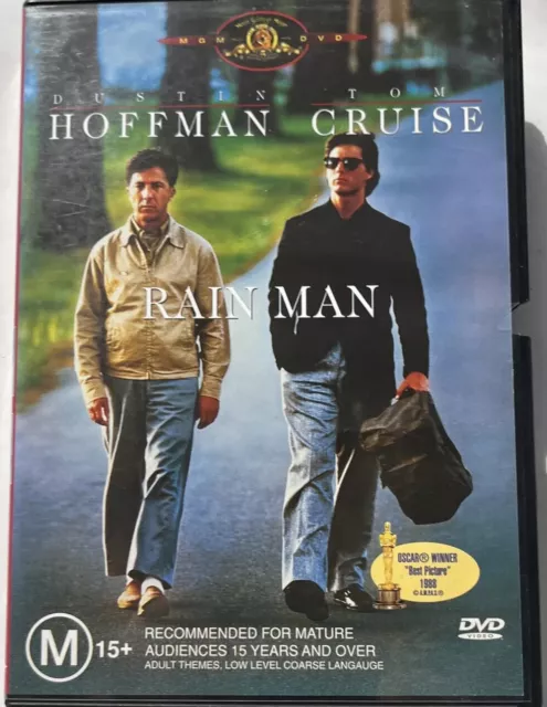 RAIN MAN. DUSTIN Hoffman, Tom Cruise. Dvd $2.15 - PicClick AU