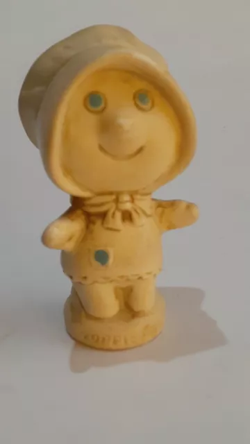 Vintage Poppie Fresh Pillsbury Dough Girl Rubber Doll Pillsbury Co 1974