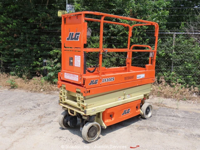 2018 JLG 1930ES 19' Electric Scissor Lift Man Aerial Work Platform bidadoo