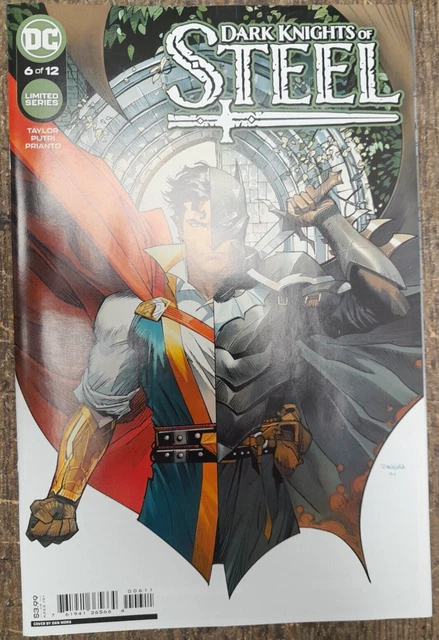 Dark Knights of Steel #6 main cover 6A tom taylor DC comics NM well kept