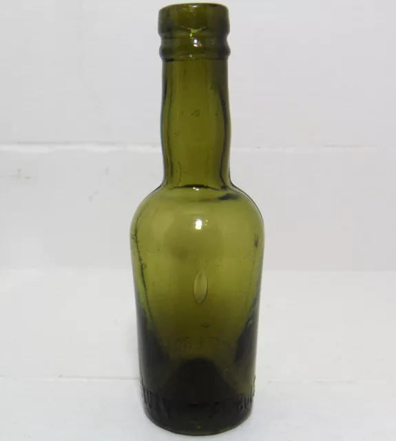 Erven Lucas Bols Amsterdam Miniature Dutch Liquor Bottle c1920's