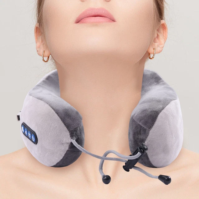 Shiatsu Shoulder Neck and Back Massager Pillow with Heat Deep Kneading Pillow