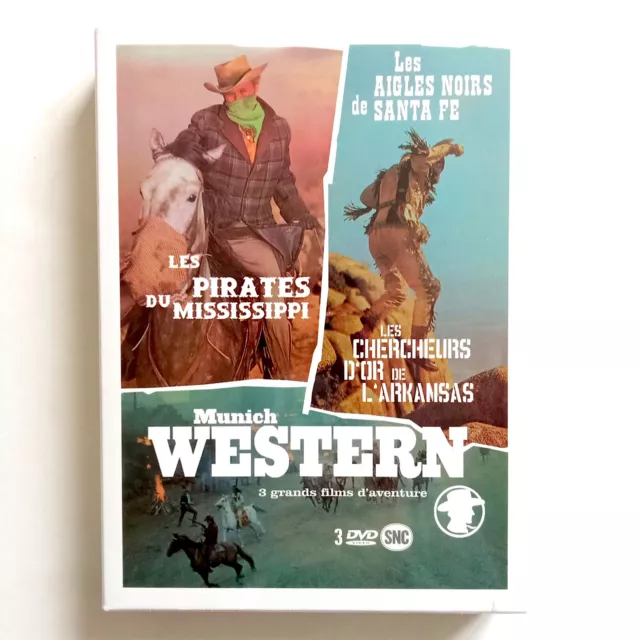 Munich Western - Coffret 3 Films - 3 Dvd’s - M6 Video / Snc 2008 - Neuf