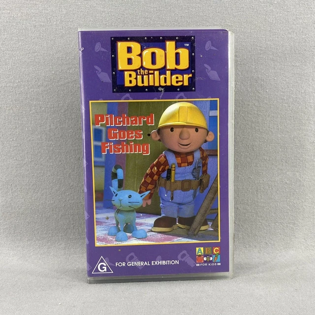 BOB THE BUILDER Pilchard Goes Fishing VHS Video Tape 2001 Childrens TV ...