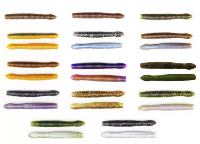 YUM NED DINGER 3 inch Ned Rig Stick Worm Bass Finesse Fishing Ned Rig Soft  Bait $7.18 - PicClick