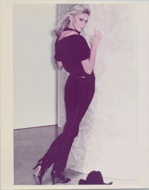 Olivia Newton-John full length 1970's 8x10 photo wearing black outfit seductive