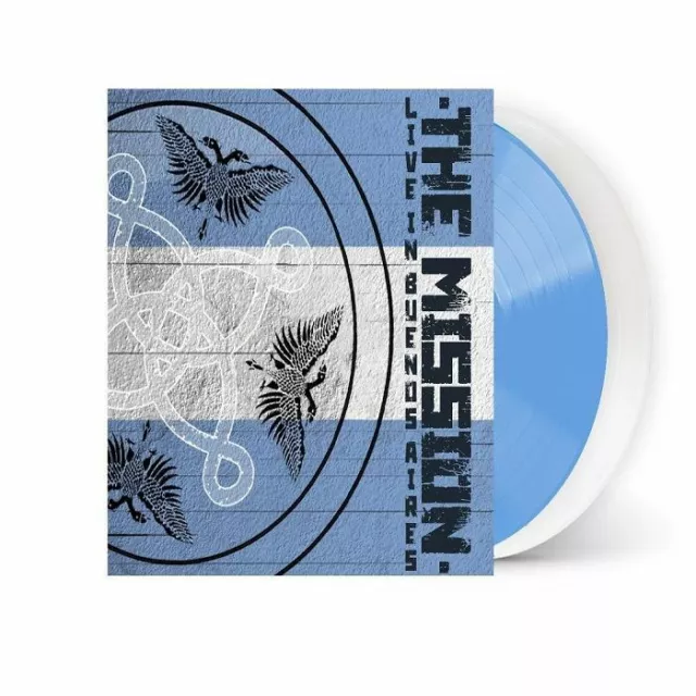 MISSION, The - Live In Buenos Aires - Vinyl (gatefold blue & white vinyl 2xLP)