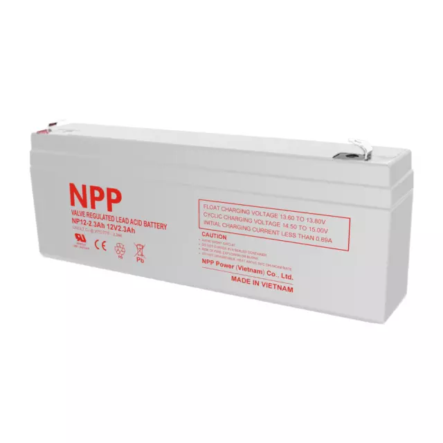 NP12-2.3Ah 12V 2.3Ah Rechargeable Sealed Lead Acid Battery Power Sonic PS1223