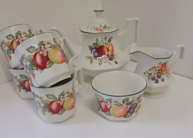 1990s JOHNSON BROTHERS FRESH FRUIT Teaset Pieces available INDIVIDUALLY/MULTIBUY