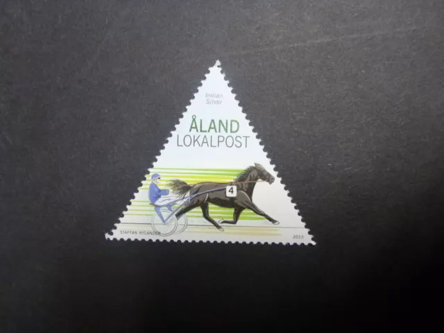 2015 Aland, Finland Harness Racing Mint Stamp Mnh