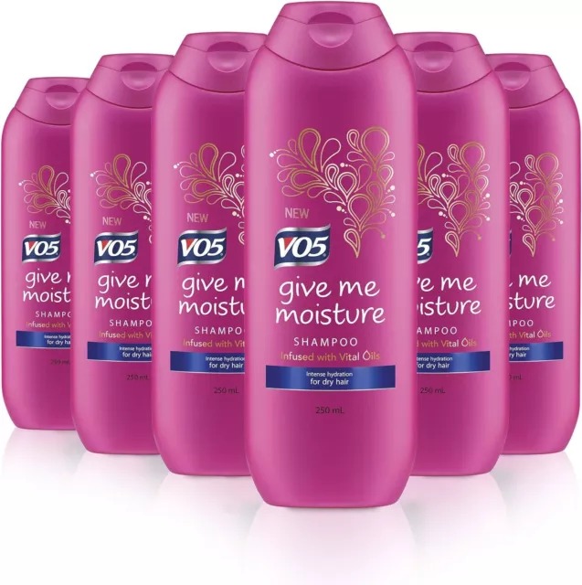 Alberto VO5 Give Me Moisture Shampoo 250 ml - 6er Pack