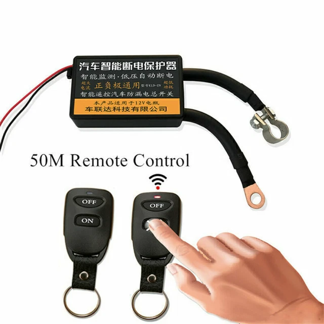 Interruttore universale automatico batteria auto 12V 300A con 2 telecomandi K6U1