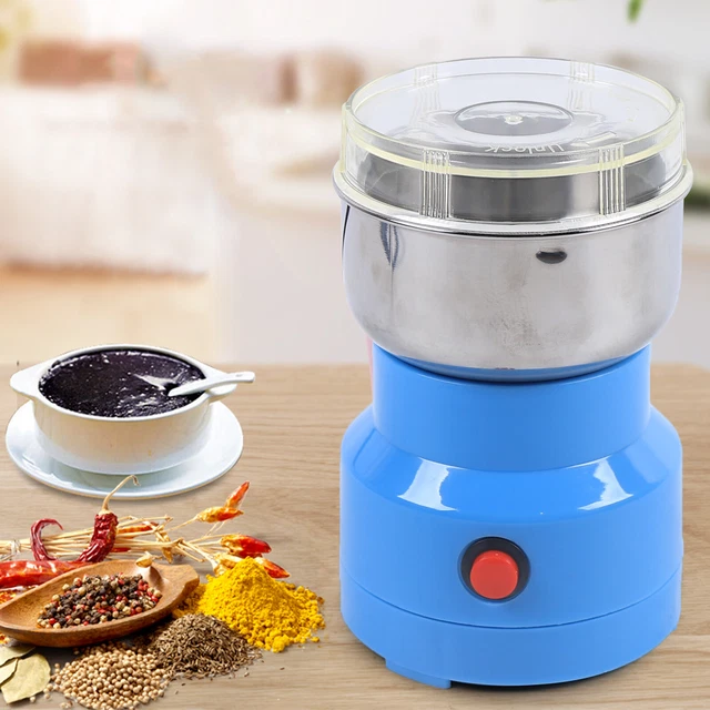 Small Electric Grinder Mill Grain Corn Wheat Flour Cereal Powder Machine 110V