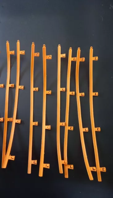 8 Barrières de sécurité pour circuit de voitures électrique ARTIN et autres 1/43