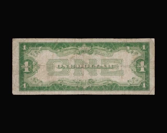 1928-B $1 Funnyback Silver Certificate Fr. 1602 3