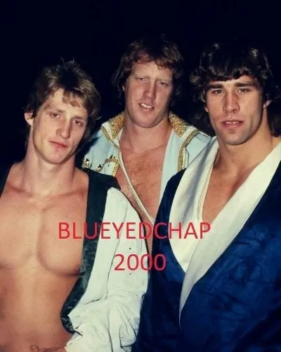 Kevin-David & Kerry Von Erich Wrestler 8 X 10 Wrestling Photo Wwf Nwa Wccw