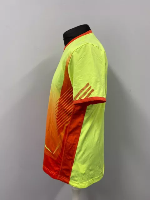 T-shirt Adizero ClimaCool taglia M giallo-arancio uomo maglia sportiva 1A181 3