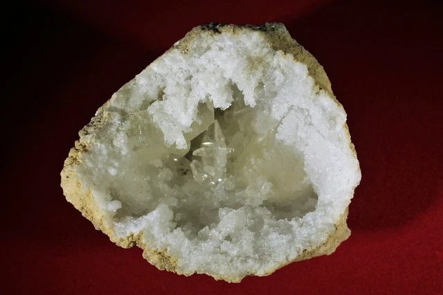 *Quarz/Bergkristallgeode*Marokko*Druse*Rohstein*Heilstein*Edelstein*