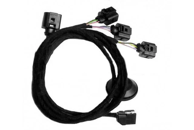 Original Kufatec Cable Loom Pdc Sensor Bumper Rear for VW Touran 1T3 Tiguan