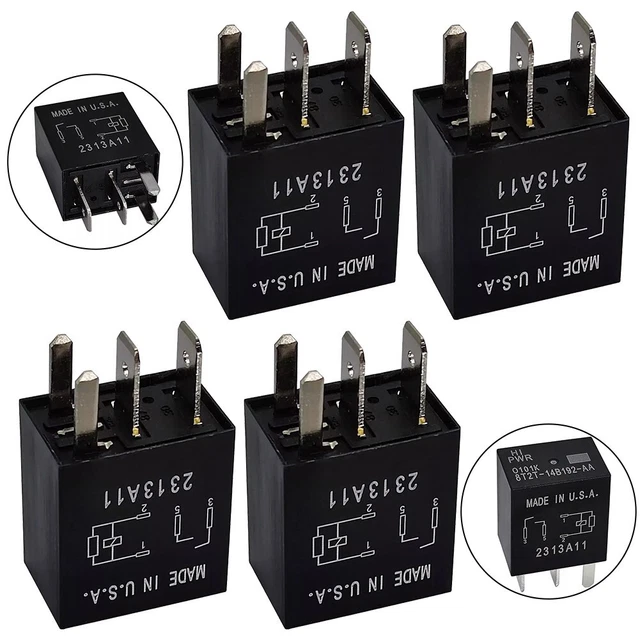 Relais De Puissance 12VDC 4 Broches V23145-B1101-A402 - Neuf