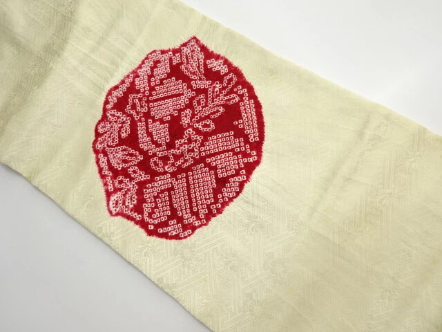 5904062: Japanese Kimono / Vintage Nagoya Obi / Shibori / Abstract Pattern