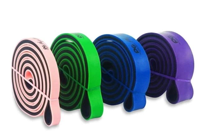 Physix Gear Resistance Loop Bands Set with Travel Bag New Sealed 4 piece set