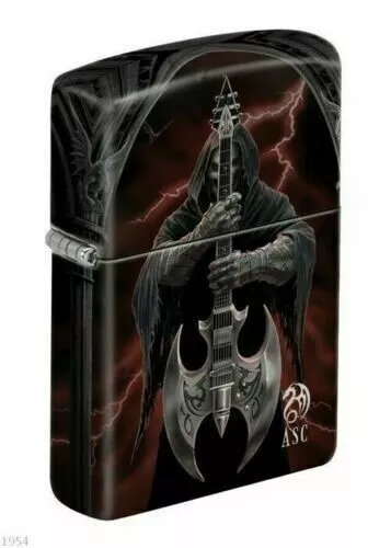 Zippo Windproof Lighter ANNE STOKES ROCK GOD 540 Colour Allover BNIB FREE POST