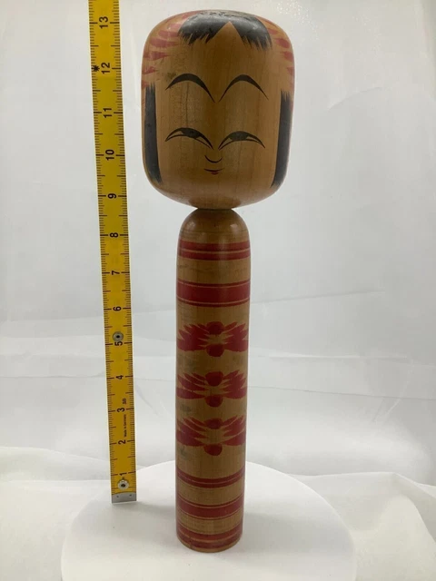 Ancienne Poupée En Bois - Figurine Vintage - Occasion