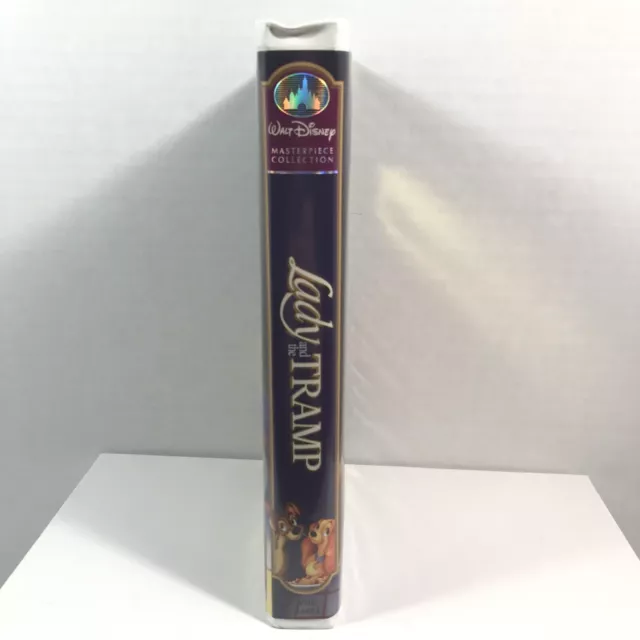 VHS Walt Disneys Lady In The Tramp 1998 Clam Shell Case 2