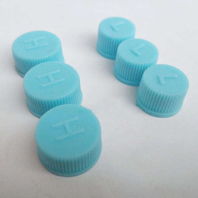 10 PCS Car A/C Valve Core Caps, R134a A/C High & Low Pressure Port - Foto 9
