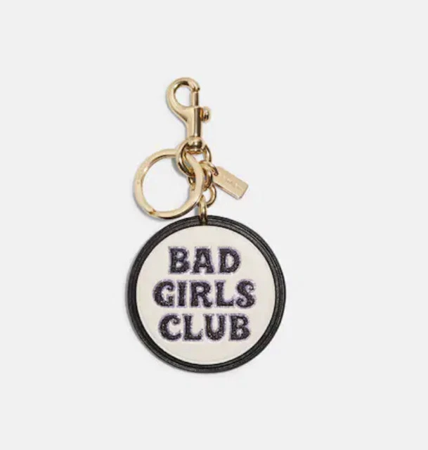 NWT COACH X Disney Villains Bad Girls Club Keychain Bag Charm CC314 31