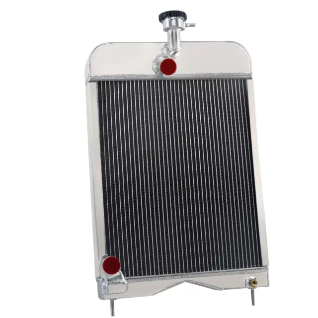 3Rows Aluminum Radiator for Massey Ferguson 135 148 Tractor 1660499M92 ASI