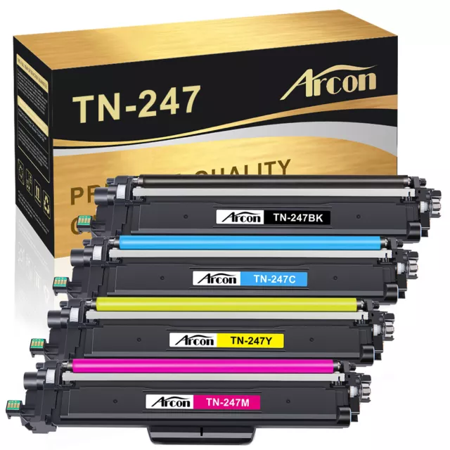 Toner Compatible With Brother TN-247 DR-243CL HL-L3210CW DCP-L3510CDW MFCL3710CW 3