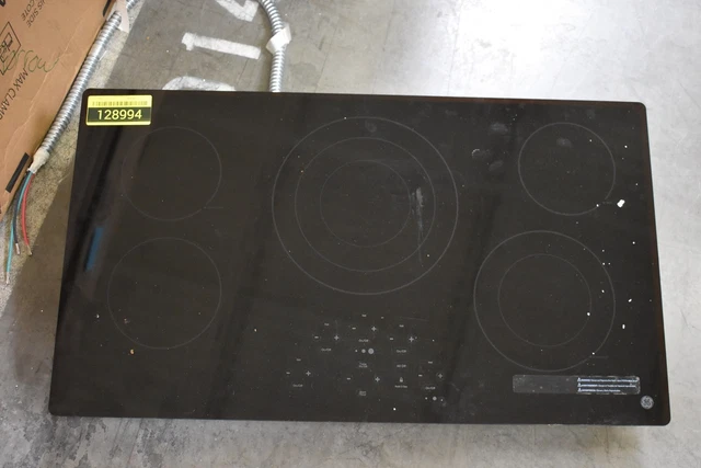 GE JP5036DJBB 36" Black 5 Element Electric Cooktop #128994