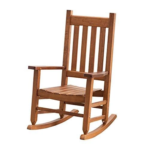 KD-23N Classic Child's Porch Rocker Rocking Chair Ages 6-10 Indoor Outdoor Oak