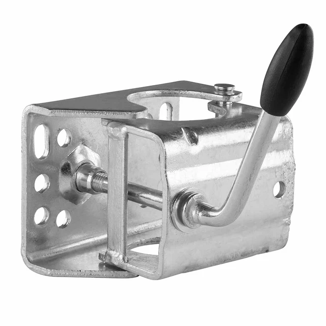 Klemmhalter  für Stützrad Ø 60 mm Anhänger Stütze mit M12 Knebelschraube BÜNTE