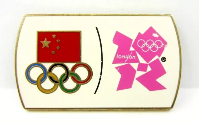 2012 London Summer Olympics NOC CHINA Olympic Team Pin Badge