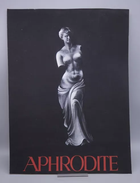 Plakat-Entwurf 1970er - Aphrodite - Axel Krause - DDR