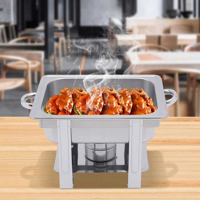 YAOYAOO 9L Elektrischer Speisewärmer - Buffetwärmer Mit Glasdeckel & Temperaturregelung