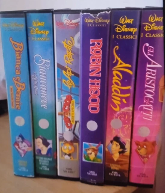 CASSETTE VHS WALT disney EUR 17,80 PicClick IT