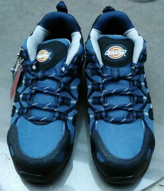 NEW DICKIES TIBER SS TRAINER SAFETY SHOES .NAVY BLUE SIZE UK 3 EU 36, free p+p