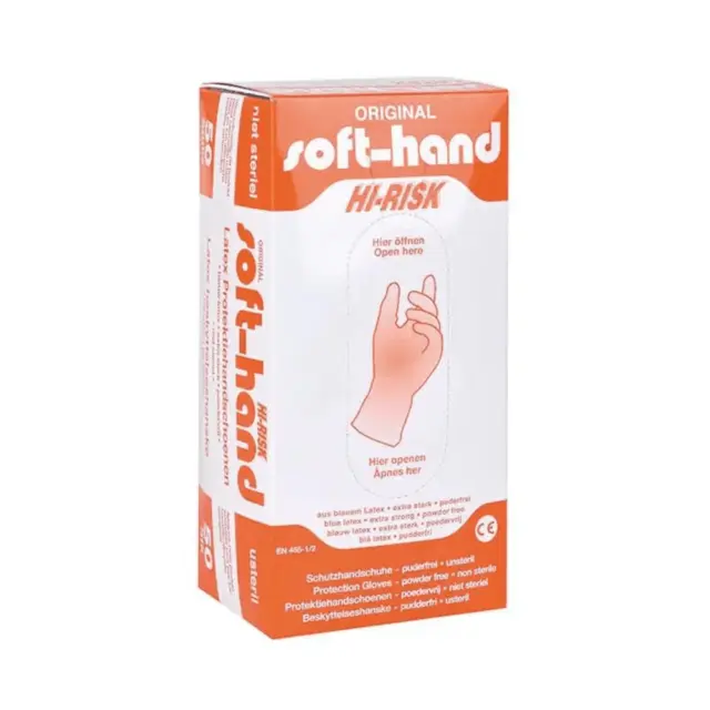 Soft-Hand Hi-Risk-Latex-Puderfrei - Large