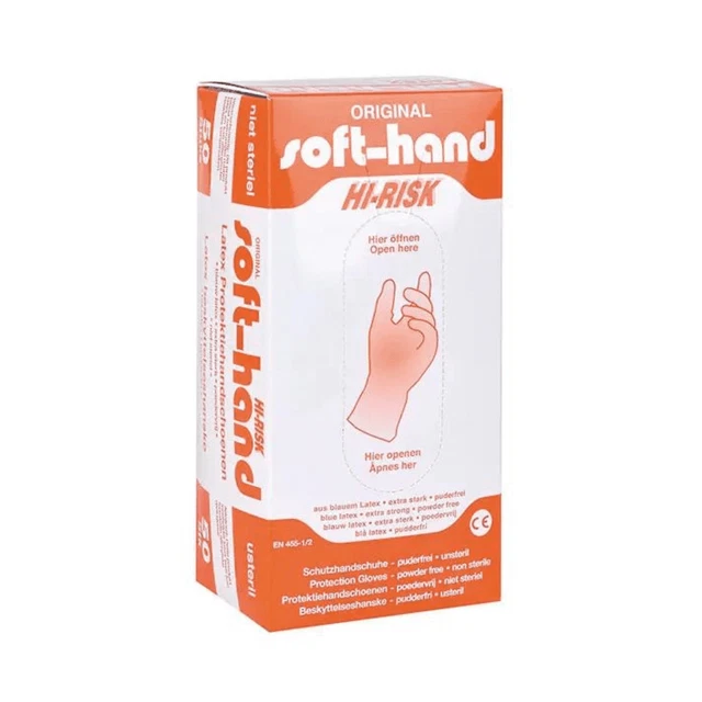 Soft-Hand Hi-Risk-Latex-Puderfrei - Large