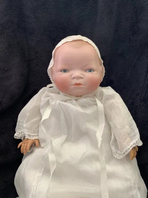 Large Vintage Grace S Putnam Bye Lo Baby Doll 17”