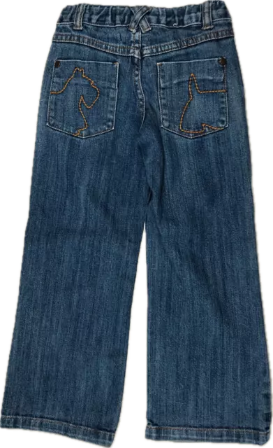 Run Scotty Run Logo Pocket Denim Jeans - Size 5 2