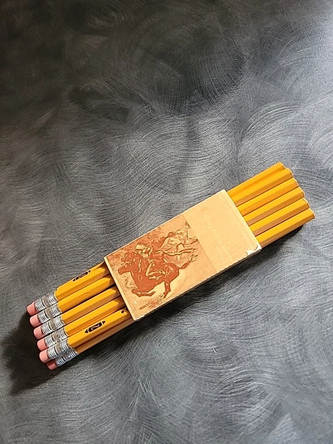 VINTAGE BLACKFEET INDIAN Ford Motor Company No. 2 Pencil 11 Pack $19.99